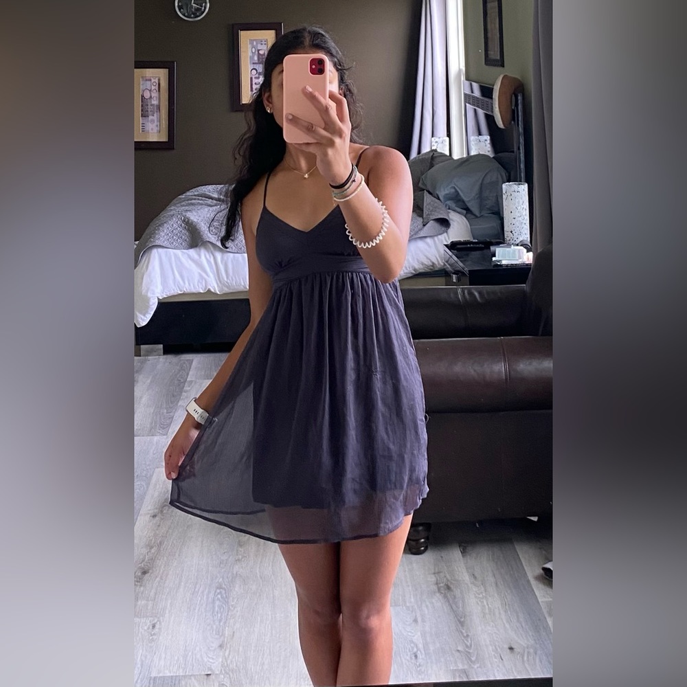 Grey Formal ShortcDress